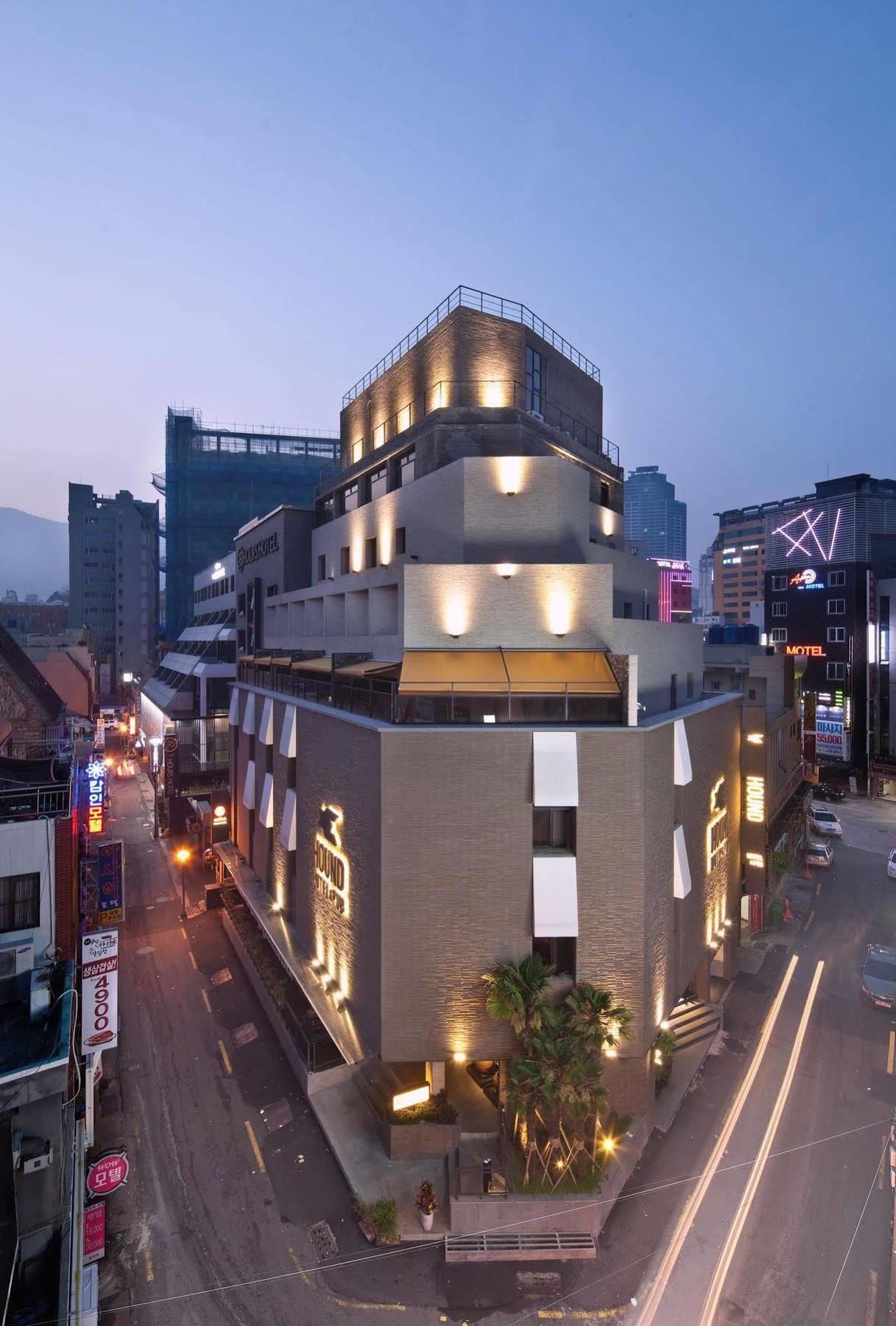 부산 서면 하운드호텔 부산광역시 외부 사진